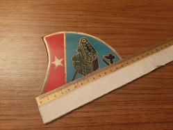 ESKİ - 4.ZIRHLI TANK TUGAYI KOMUTANLIĞI ASKERİ PLAKET - MADALYON - MADALYA - ROZET  BÜYÜK BOY B9678