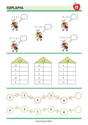 6-9 YAŞ Matematik YAZ-SİL Kitabı