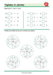 6-9 YAŞ Matematik YAZ-SİL Kitabı