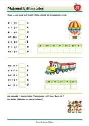 6-9 YAŞ Matematik YAZ-SİL Kitabı