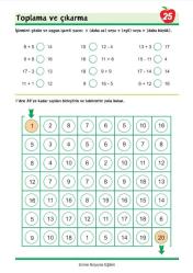 6-9 YAŞ Matematik YAZ-SİL Kitabı