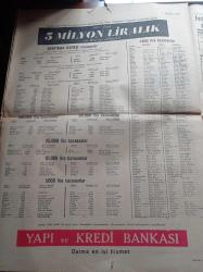 Milliyet Gazetesi - 1 Nisan 1968 - Spor Toto'da 2 Diyen Kazandı - İsmet İnönü Laik Cumhuriyet Korunmalı - Pazar'a Keban İçin Konser Var - İlkokullar Arası Bilgi Ve Kültür Yarışması -  İnter Caterpillar Motor Yedek Parçaları - Erol Toy - Eyüp'te Yangın