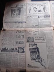 Milliyet Gazetesi - 17 Mayıs 1955 - Reşad Ekrem Koçu - Gripin Reklamı - Sana Margarin Reklamı - Meclis Kiralarda Tahdidi Kabul Etti - Irak Suriye'yi İkaz Ediyor - Sultanahmet'deki Gecekondular Yıkıldı - Celal Bayar - Elia Kazan Uyuyormuş - Ali Naci Karacan