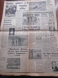 Milliyet Gazetesi - 6 Şubat 1964  - Kıbrıs'ta Amerikalılara Karşı Tedhiş Başladı - Kıbrıs Ada'sında Amerikalılar Tahliye Ediliyor - Kürtçü Sanık Doktor Koço Zamanın İçişleri Bakanı Ahmet Topaloğlu'nun İzniyle Yurtdışına Çıkmış - Bank Of America Türkiye'de Bir Banka Kuracak - Makarios Nümayiş Yapanlarla Konuştu - Sporda Af Kanunu Teklifi Görüşülüyor - Buz Pateni Olimpiyat Rekoru Yenilendi - Beşiktaş Beykoz Maçına Hazır