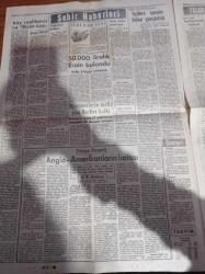 Milliyet Gazetesi - 3 Mayıs 1950 -  Tıpkıbasım - Kızıl Tahrikat Yapanlar Yakalandı - Sanatkar Nevin Seval'in Geçirdiği Esrarlı Kazanın Mahiyeti - Fatih Sultan Mehmet - Meşhur Şarkıcı Perez Kahire'de Linç Edildi - Celal Bayar'ın Milliyet'e Mesajı - Seçim Yaklaşıyor - Milli Eğitim Mükafatı Maçlarındaki Durum - Turnuvanın Şampiyonu Fenerbahçe