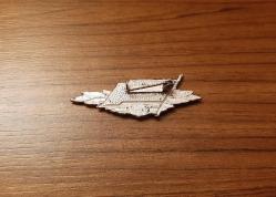 DOĞU ALMANYA KOMÜNİST DÖNEMİ ASKERİ ROZET - BRÖVE - MADALYA B9768