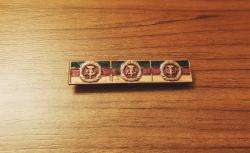 DOĞU ALMANYA KOMÜNİST DÖNEMİ ROZET - BRÖVE - MADALYA  B9771