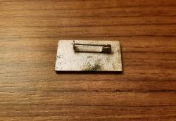 DOĞU ALMANYA KOMÜNİST DÖNEMİ ASKERİ VATAN SEVER ROZETİ - MADALYA B9777