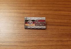 DOĞU ALMANYA KOMÜNİST DÖNEMİ ASKERİ VATAN SEVER ROZETİ - MADALYA B9778