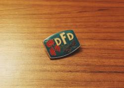 DOĞU ALMANYA KOMÜNİST DÖNEMİ DEMOKRAT KADINLAR 30.YIL ROZET - MADALYA B9783