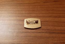 DOĞU ALMANYA KOMÜNİST DÖNEMİ DEMOKRAT KADINLAR 30.YIL ROZET - MADALYA B9783