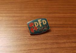 DOĞU ALMANYA KOMÜNİST DÖNEMİ DEMOKRAT KADINLAR 30.YIL ROZET - MADALYA B9784