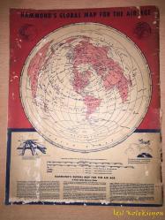 Hammond's Modern World Atlas and Gazetteer - Map Projections - Erwin Raisz - İngilizce Dergi , Katalog (Hammond'un Modern Dünya Atlası ve Gazetecisi)
