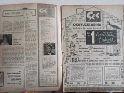 Ses Haftalık Aktüalite Sinema Tiyatro Müzik ve Gençlik Mecmuası Dergisi - 25 Temmuz 1964 - Sayı:31 - Şevket Rado - Ulvi Doğan - Dikmen Gürün - Göksel Arsoy - Leyla Sayar - Claudia Cardinale - Faruk Arık - Alexandra Stewart - Warren Beatty - Leslie Caron - Yaşamış Olmanın Üstünlüğü haberi - Rock Hudson - Helga Sommerfeld - Françoise Brion - Anil Chatterjee - Marie Jose Nat - Metin Erksan - Coşkun Şensoy - Ekrem Bora - Türkan Şoray - Nebahat Çehre - Ayfer Feray - The Beatles - Orhan Sezener - Naci Esen - Alper Sözmen - Okan Akansel - Ergun Olaç - Jean Peters - Andre Lawrence - Pamela Tiffin - Carol Lynley - Evrim Fer - Yabancı fotoromanı - Estella Blain - Ray Conniff - Adriano Celentano - Melih Vassaf - Carla Ferrario - Yıldız Kenter - Neriman Köksal - Fatma Girik - Avni Dilligil - Müfit Kiper - Zihni Rona - Talat Artamel - Sami Ayanoğlu - Alma Cosentino - Her Şey Bir Anda Oldu fotoromanı - Sadosan Boya Reklamı - Dergi Tam Değildir Sadece 28 Sayfası Mevcuttur