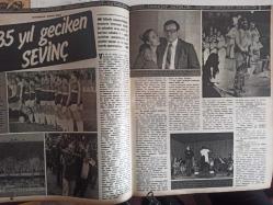 Ses Haftalık Aktüalite Sinema Tiyatro Müzik ve Gençlik Mecmuası Dergisi - Türkan Şoray - Cihan Ünal - Sophia Loren - Carlo Ponti - Burhan Şeşen - A Milli Takımımız - Mete Uğur - Bulmaca - Haftanın Şakası fotoğraf ve haberi - Dergi Tam Değildir Sadece 4 Sayfası Mevcuttur - Dergi Kapağı Yoktur