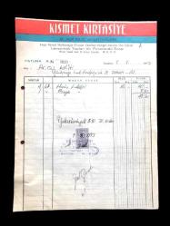 Kısmet Kırtasiye SİRKECİ - Fatura