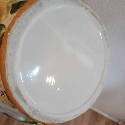 Porselen Sepet Rölyefli