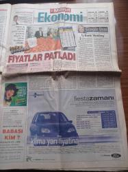 Milliyet Gazetesi - 13 Nisan 2000 - MHP Lideri Devlet Bahçeli Milliyet'e Konuştu - Başbakan Bülent Ecevit Ayağa Kalktı -  İşbankası Telecom İtalia Ortaklığı - Alaattin Çakıcı Aylardır İçim Ağrıyor Kanserim - Fatih Terim - Mehmet Eymür - Erol Evcil - Jacques Chirac Bill Clinton'a Ahmak Dedi