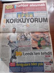 Milliyet Gazetesi - 13 Nisan 2000 - MHP Lideri Devlet Bahçeli Milliyet'e Konuştu - Başbakan Bülent Ecevit Ayağa Kalktı -  İşbankası Telecom İtalia Ortaklığı - Alaattin Çakıcı Aylardır İçim Ağrıyor Kanserim - Fatih Terim - Mehmet Eymür - Erol Evcil - Jacques Chirac Bill Clinton'a Ahmak Dedi