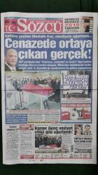 Sözcü Gazete 25 Ocak 2016 Cenazede Ortaya Çıkan Gerçek !,Mustafa Koç,Rahmi Koç,İnan Kıraç,Ali Koç,Recep Tayyip Erdoğan,Ömer Koç,Ahmet Davutoğlu,Kemal Kılıçdaroğlu,Selin Sayek Böke,Kamer Genç,Josef De Souza,Vitor Pereira,Alexis Delgado,Muharrem Usta,Fernandao,Volkan Şen,Mustafa Denizli,Luiz Adriano,Uğur Mumcu Anıldı,Selahattin Demirtaş,Figen Yüksekdağ,Kamer Genç Uğurlandı,Veli Ağbaba