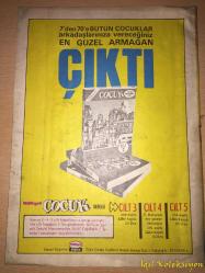 Milliyet Çocuk 14 Mayıs 1975 - Türkçe Dergi (Şampiyon - Erman Şener - Elizabeth Monthomery - Kaptan Erik - Red Kit - Gülten Dayıoğlu - Zehir Hafiye)