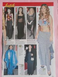 Magazin Dergi önlü arkalı iki sayfa Duygu Cingöz,Izzet Yıldızhan,Aslı,Şahsenem,Asya,Cem Özer,Sibel Turnagöl,Gülin Kirpikçioğlu,Yeşim Kutluata,Gül Erda ,Demet Akalın  28*42 cm