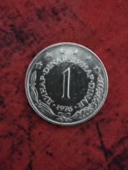 YUGOSLAVYA 1 DİNAR 1976