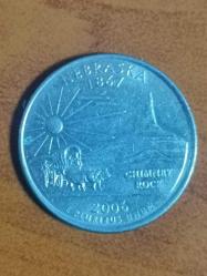 1 adet amarika eyalet ceyreklikleri