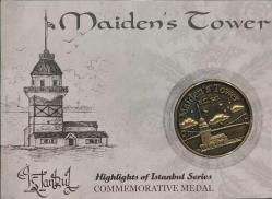 2012 Kız Kulesi Özel Folder'nda Madalya ( Blue Mosque ) Çil+++