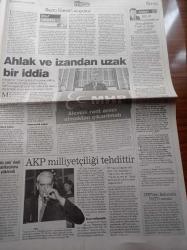 Yeniçağ Gazetesi - 19 Kasım 2008 - Fenerbahçe Galatasaray Taraftarı Arasından Olaylar Durulmuyor - İş Umudu Loto'ya Kaldı & Ümraniye Davasında Mahmut Öztürk İlk Tahliye - Deniz Baykal Ümraniye Davası Sipariştir - Anayasa Mahkemesi Başkanvekili Osman Paksüt - İşgalci ABD Askeri Delirmek Üzere - Devlet Bahçeli Ülkenin Birliği Peşindeyiz - Muzaffer Tekin - Rauf Denktaş - Özcan Yeniçeri