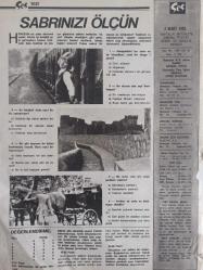 Ses Haftalık Aktüalite Sinema Tiyatro Müzik ve Gençlik Mecmuası Dergisi - 2 Mart 1985 - Kadir İnanır - Pehlivan Filmi - Zeki Öten - Fehmi Yaşar - Tarık Akan - Meral Orhonsay - Ahmet Kayışkesen - Yavuzer Çetinkaya - Sabrınızı Ölçün haberi - Dergi Tam Değildir Sadece 2 Sayfası Mevcuttur - Dergi Kapağı Yoktur