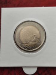 BİMETAL PARA, HAYVANLAR SERİSİ, 1 LİRA 2014 UZUN KULAKLI KİRPİ