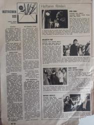 Ses Haftalık Aktüalite Sinema Tiyatro Müzik ve Gençlik Mecmuası Dergisi - Tarık Akan - Zeki Alasya - Metin Akpınar - Bahar Öztan - Perran Kutman - Hüseyin Kutman - Eriş Akman - Bayan andi - Ellen Burstyn - Bonjour Kahve Reklamı - Okuyucunun Sesi haberi - King Kong filmi - Gölgedeki Aşk filmi - Kara Murat Şeyh Gaffar'a Karşı filmi - Meraklı Köfteci filmi fotoğraf ve haberi - Dergi Tam Değildir Sadece 4 Sayfası Mevcuttur - Dergi Kapağı Yoktur