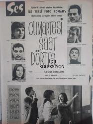 Ses Haftalık Aktüalite Sinema Tiyatro Müzik ve Gençlik Mecmuası Dergisi - Işık Yenersu - Semih Sergen - Çiğdem Selışık - Dinçer Sümer - Savaş Başar - Ülkü Ülkümen - Turgut Özakman - Ozan Sağdıç - Olcay Poyraz - İnci Melis - Nimet Akalın - Asuman Yolaç - Cumartesi Saat Dörtte fotoromanı - Topkapı fotoromanı - Peter Ustinov - Maximilian Schell - Robert Morley - Melina Mercouri - Eric Ambler - Süleyman Turan - Cüneyt Arkın - Erol Tezeren - Neriman Köksal - Candan Öncü - Tanju Gürsu - Ahmet Kostariga - Audrey Hepburn - Mel Ferrer - 1964'ün Olayları fotoğraf ve haberi - Dergi Tam Değildir Sadece 8 Sayfası Mevcuttur - Dergi Kapağı Yoktur