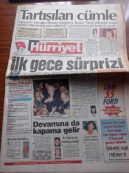 Hürriyet Gazetesi - 18 Ocak 1998 - Pascal Nouma Beşiktaş'a Geliyor - Süleyman Seba - Refah Partisi Kapatıldı Yaşasın Yeni Refah Partisi - Grup Vitamin'in Ünlü Üyesi Gökhan Semiz Trafik Kurbanı - Yargıtay Başsavcısı Vural Savaş Yeni Partiye de Kapama Gelir - Recep Tayyip Erdoğan - Necmettin Erbakan - Parsadan Davası -  Tansu Çiller - Zeki Müren - Safiye Ayla