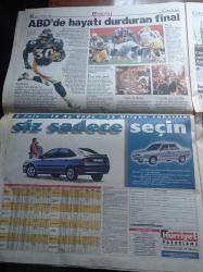 Hürriyet Gazetesi - 27 Ocak 1998 - Chicago Bulls Jazz Dinledi - Elvir Boliç - Bill Clinton Monica İle Seks İlişkim Olmadı - Gümrük Müsteşarı Ramazan Uludağ'ın İsyanı - MİT'e Köşk Antetli Gönüllü Aday - Hazine'den Titan Saadet Zinciri İçin Suç Duyurusu - Devlet Bakanı Eyüp Aşık Firari Haluk Kırcı Özel Tim'e Konuk Oldu - Dev Ortaklığa Rizzoli De Katıldı