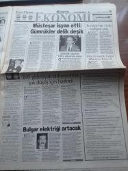 Hürriyet Gazetesi - 27 Ocak 1998 - Chicago Bulls Jazz Dinledi - Elvir Boliç - Bill Clinton Monica İle Seks İlişkim Olmadı - Gümrük Müsteşarı Ramazan Uludağ'ın İsyanı - MİT'e Köşk Antetli Gönüllü Aday - Hazine'den Titan Saadet Zinciri İçin Suç Duyurusu - Devlet Bakanı Eyüp Aşık Firari Haluk Kırcı Özel Tim'e Konuk Oldu - Dev Ortaklığa Rizzoli De Katıldı