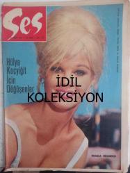 Ses Haftalık Aktüalite Sinema Tiyatro Müzik ve Gençlik Mecmuası Dergisi - 15 Mayıs 1965 - Sayı:20 - İngela Brander - Çolpan İlhan - İzzet Günay - Sevda Ferdağ - Tony Curtis - Pe Re Ja Kolonya Reklamı - Jerry Lewis - Cumartesi Saat Dörtte fotoromanı - Tyrone Power - Oskar Werner - Pamela Tffin - Erol Taş - Tijen Par - Yarınlar Bizim Olacak fotoromanı - Dick Kanellis - Connie Francis - Müzik Albümü filmi - İsmet Sıral - Lamia Doyran - Orhan Sezener - Ertan Anapa - Güher Aktürk - Tanju Okan - Şevket Uğurluer - Sandra Dee - Carol Lynley - Ann Margret - Cindy Carol - Doğan Sigorta Reklamı - Gökçen Hıdır - Attila Sarar - Melih Vassaf - Naci Girgin - Sevim Girgin - Pekcan Koşar - Lale Belkıs - Meral Gözendor - Nuray ahar - Belkıs Dilligil - Asuman Arsan - Cennette Buluşalım fotoromanı - Coşkun Şensoy - Askerin Türküsü filmi - Uğursuz Kuş filmi - Danyal Topatan - Yapı ve Kredi Bankası Reklamı fotoğraf ve haberi - Dergi Tam Değildir Sadece 24 Sayfası Mevcuttur