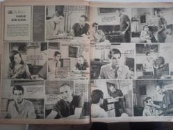 Ses Haftalık Aktüalite Sinema Tiyatro Müzik ve Gençlik Mecmuası Dergisi - 15 Mayıs 1965 - Sayı:20 - İngela Brander - Çolpan İlhan - İzzet Günay - Sevda Ferdağ - Tony Curtis - Pe Re Ja Kolonya Reklamı - Jerry Lewis - Cumartesi Saat Dörtte fotoromanı - Tyrone Power - Oskar Werner - Pamela Tffin - Erol Taş - Tijen Par - Yarınlar Bizim Olacak fotoromanı - Dick Kanellis - Connie Francis - Müzik Albümü filmi - İsmet Sıral - Lamia Doyran - Orhan Sezener - Ertan Anapa - Güher Aktürk - Tanju Okan - Şevket Uğurluer - Sandra Dee - Carol Lynley - Ann Margret - Cindy Carol - Doğan Sigorta Reklamı - Gökçen Hıdır - Attila Sarar - Melih Vassaf - Naci Girgin - Sevim Girgin - Pekcan Koşar - Lale Belkıs - Meral Gözendor - Nuray ahar - Belkıs Dilligil - Asuman Arsan - Cennette Buluşalım fotoromanı - Coşkun Şensoy - Askerin Türküsü filmi - Uğursuz Kuş filmi - Danyal Topatan - Yapı ve Kredi Bankası Reklamı fotoğraf ve haberi - Dergi Tam Değildir Sadece 24 Sayfası Mevcuttur