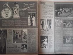 Ses Haftalık Aktüalite Sinema Tiyatro Müzik ve Gençlik Mecmuası Dergisi - 15 Mayıs 1965 - Sayı:20 - İngela Brander - Çolpan İlhan - İzzet Günay - Sevda Ferdağ - Tony Curtis - Pe Re Ja Kolonya Reklamı - Jerry Lewis - Cumartesi Saat Dörtte fotoromanı - Tyrone Power - Oskar Werner - Pamela Tffin - Erol Taş - Tijen Par - Yarınlar Bizim Olacak fotoromanı - Dick Kanellis - Connie Francis - Müzik Albümü filmi - İsmet Sıral - Lamia Doyran - Orhan Sezener - Ertan Anapa - Güher Aktürk - Tanju Okan - Şevket Uğurluer - Sandra Dee - Carol Lynley - Ann Margret - Cindy Carol - Doğan Sigorta Reklamı - Gökçen Hıdır - Attila Sarar - Melih Vassaf - Naci Girgin - Sevim Girgin - Pekcan Koşar - Lale Belkıs - Meral Gözendor - Nuray ahar - Belkıs Dilligil - Asuman Arsan - Cennette Buluşalım fotoromanı - Coşkun Şensoy - Askerin Türküsü filmi - Uğursuz Kuş filmi - Danyal Topatan - Yapı ve Kredi Bankası Reklamı fotoğraf ve haberi - Dergi Tam Değildir Sadece 24 Sayfası Mevcuttur