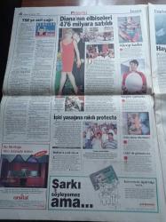 Hürriyet Gazetesi - 27 Haziran 1997 - 12 Dev Adam Avrupa Şampiyonası'nda Bosna Hersek'i Yendi - Sibel Can - Rahmi Koç - A Takımı Kabinesi- Kuzey Irak'taki Operasyonda Yunan Subayı Ele Geçti - Refahyol'da Erozyon Paniği - Tansu Çiller - Necmettin Erbakan - Telefon Dinlemeye Alman Modeli - Sendikalara Siyaset İzni Çıktı