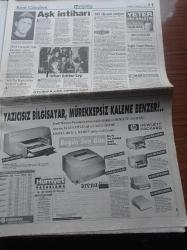 Hürriyet Gazetesi - 27 Haziran 1997 - 12 Dev Adam Avrupa Şampiyonası'nda Bosna Hersek'i Yendi - Sibel Can - Rahmi Koç - A Takımı Kabinesi- Kuzey Irak'taki Operasyonda Yunan Subayı Ele Geçti - Refahyol'da Erozyon Paniği - Tansu Çiller - Necmettin Erbakan - Telefon Dinlemeye Alman Modeli - Sendikalara Siyaset İzni Çıktı