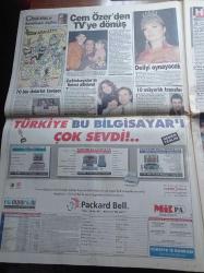 Hürriyet Gazetesi - 21 Ocak 1997 - Sergen Yalçın Süleyman Seba'ya Çıkacak - Şenol Güneş - TÜSİAD Kürtçe Serbest Olsun - TV'deki Yeşil Sahte Çıktı - İçişleri Bakanı Meral Akşener'in El Çabukluğu - Madonna Ödül Aldı - Süleyman Demirel Ve Rauf Denktaş Ortak Deklarasyon İmzaladı - Etibank 21 Trilyona David People'ın Oldu - Emire Kalkancı Bebeğini Aldırdı