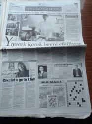 Hürriyet Gazetesi - 21 Ocak 1997 - Sergen Yalçın Süleyman Seba'ya Çıkacak - Şenol Güneş - TÜSİAD Kürtçe Serbest Olsun - TV'deki Yeşil Sahte Çıktı - İçişleri Bakanı Meral Akşener'in El Çabukluğu - Madonna Ödül Aldı - Süleyman Demirel Ve Rauf Denktaş Ortak Deklarasyon İmzaladı - Etibank 21 Trilyona David People'ın Oldu - Emire Kalkancı Bebeğini Aldırdı