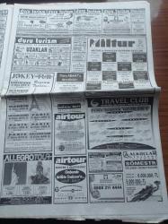 Hürriyet Gazetesi - 21 Ocak 1997 - Sergen Yalçın Süleyman Seba'ya Çıkacak - Şenol Güneş - TÜSİAD Kürtçe Serbest Olsun - TV'deki Yeşil Sahte Çıktı - İçişleri Bakanı Meral Akşener'in El Çabukluğu - Madonna Ödül Aldı - Süleyman Demirel Ve Rauf Denktaş Ortak Deklarasyon İmzaladı - Etibank 21 Trilyona David People'ın Oldu - Emire Kalkancı Bebeğini Aldırdı