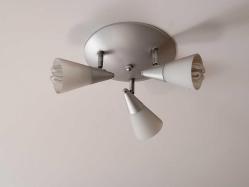 IKEA R3V- RP-0036 MAGAZA VITRIN TAVAN 3 SPOTLU ALUMINYUM  LAMBA 15x23cm