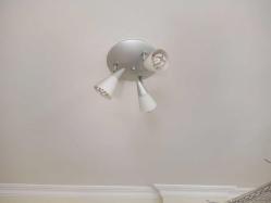 IKEA R3V- RP-0036 MAGAZA VITRIN TAVAN 3 SPOTLU ALUMINYUM  LAMBA 15x23cm