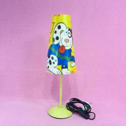 VINTAGE RESİMLİ PLEKSİGLAS ŞAPKALI , LED AMPÜLLÜ ÇOCUK ODASI ABAUR