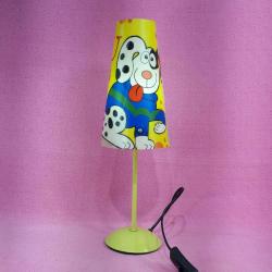 VINTAGE RESİMLİ PLEKSİGLAS ŞAPKALI , LED AMPÜLLÜ ÇOCUK ODASI ABAUR