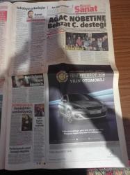 Hürriyet Gazetesi - 11 Mart 2014 - Ağaç Nöbetine Behzat Ç. Desteği - Türk Futbolunun Cinnet Gecesi - Trabzonspor Fenerbahçe Maçı 45'i Göremedi - Ergenekon'da Dün 20  Kişi Tahliye Edildi Dava Neredeyse Çöktü - Danıştay Katili Alparslan Arslan -  Yalçın Küçük & Recep Tayyip Erdoğan - Kemal Kılıçdaroğlu - Devlet Bahçeli - İran Yönetimindeki Tek Kadın Ebtekar